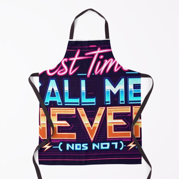 Item preview, Best Time To Call Me is Never , typography, retro designed and sold by maxmaj.