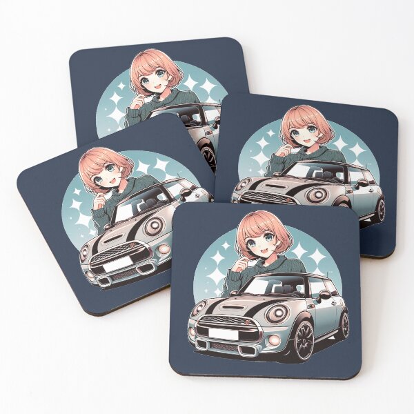 Item preview, Mini Car Anime Girl designed and sold by BitterSilver.