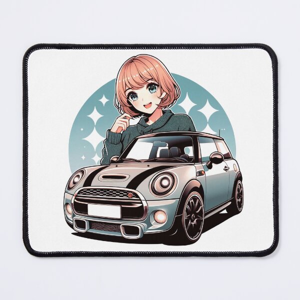 Item preview, Mini Car Anime Girl designed and sold by BitterSilver.