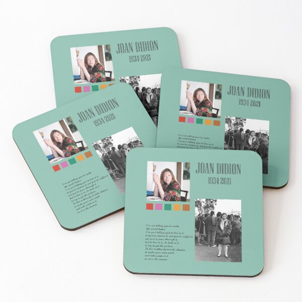 Item preview, Joan Didion designed and sold by mlndzaliya.