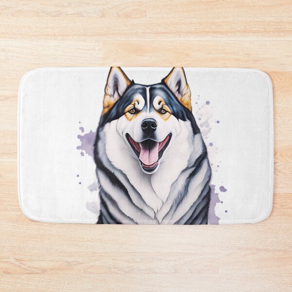 Item preview, Siberian Husky Portrait designed and sold by TheAnimalZ00.