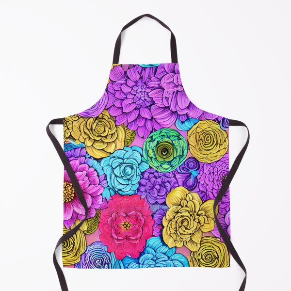 Item preview, Multicolored pink flower patterns designed and sold by Astralia.