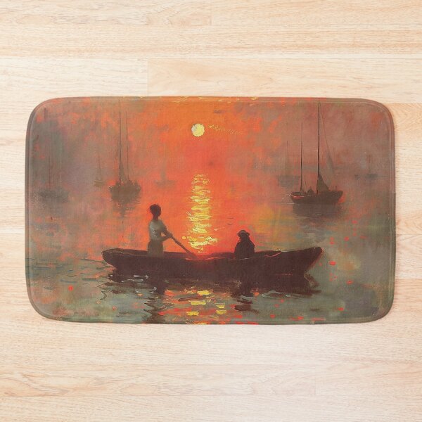 Item preview, Boating At Sunset designed and sold by Michealfashion.