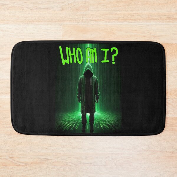 Item preview, Who Am I; Cyberpunk; Hacker;  designed and sold by StickerApe.
