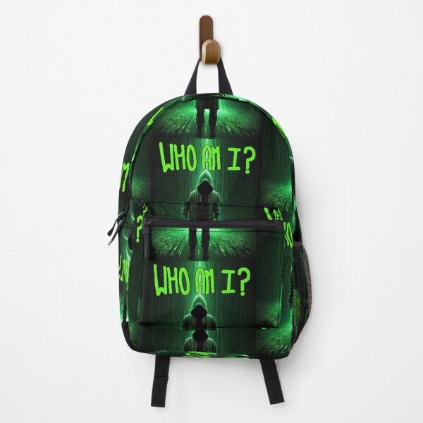 Item preview, Who Am I; Cyberpunk; Hacker; designed and sold by StickerApe.