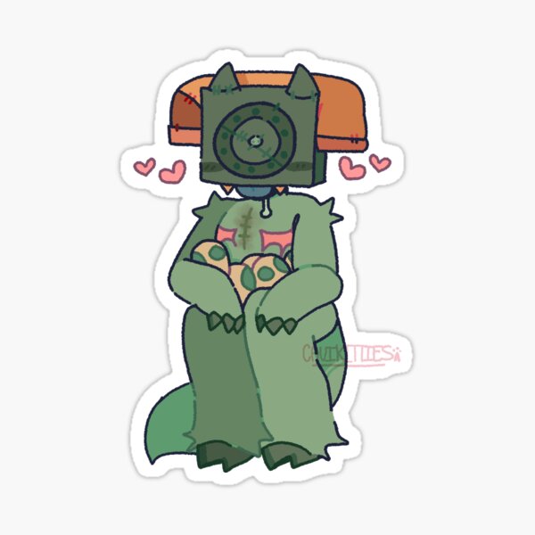 "Dialtown PhoneGingi / Gingi" Sticker for Sale by Cavikittiez Redbubble