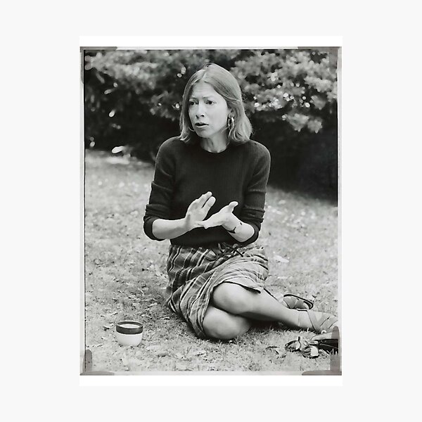 Item preview, joan didion  designed and sold by mlndzaliya.