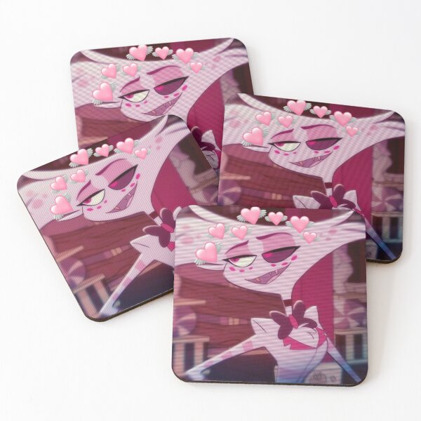 Item preview, Winged Heart Crown Angel Dust - Hazbin Hotel  designed and sold by beautybones.
