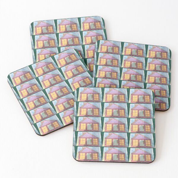 Item preview, A Colourful,Wooden House. designed and sold by PodmenikArt.