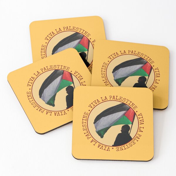 Item preview, Viva La Palestine - Free Palestine Flag - Support Gaza Palestine - Palestine Solidarity designed and sold by WIZECROW.