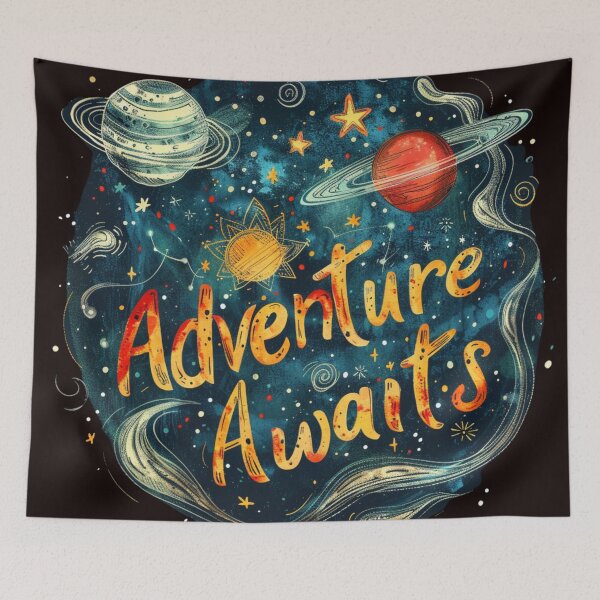 Item preview, Celestial Adventure Awaits: Whimsical Cosmos" designed and sold by Ace Apparel  Attire.