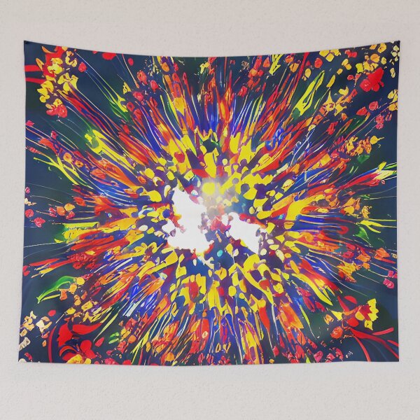 Item preview, Abstract explosion of colors designed and sold by Astralia.