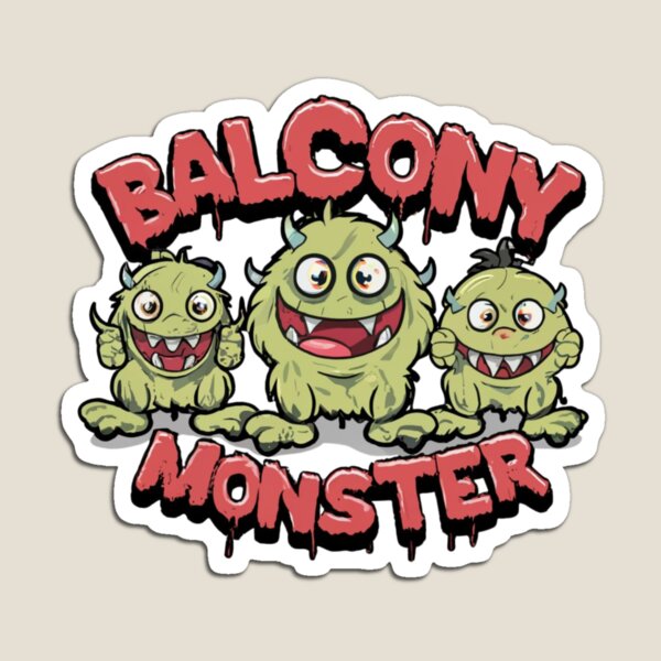 Item preview, Balcony Monster.. designed and sold by swiftbinaries.