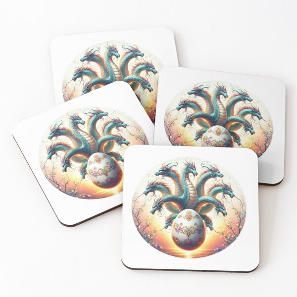 Item preview, hydra Fantasy Happy Easter animals mythical mythology designed and sold by Expressions-Sel.