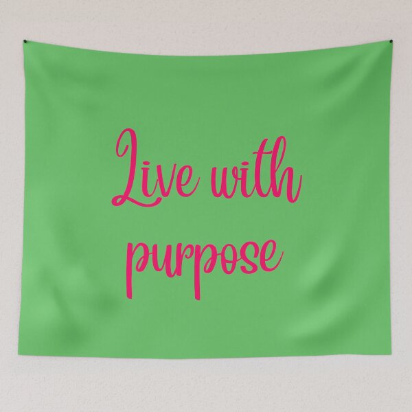 Item preview, Live with purpose designed and sold by DunuStore.