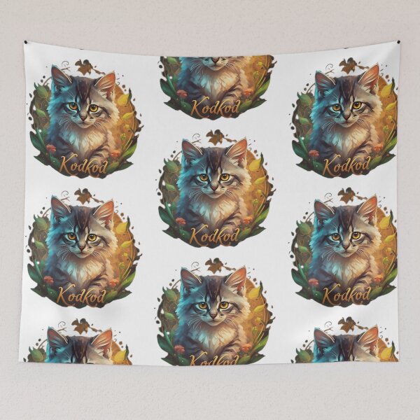 Item preview, Rare Wild Cat Kodkod designed and sold by PlanetMarker.