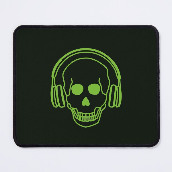 Item preview, Skull Listening to Music designed and sold by ElliesJourney.