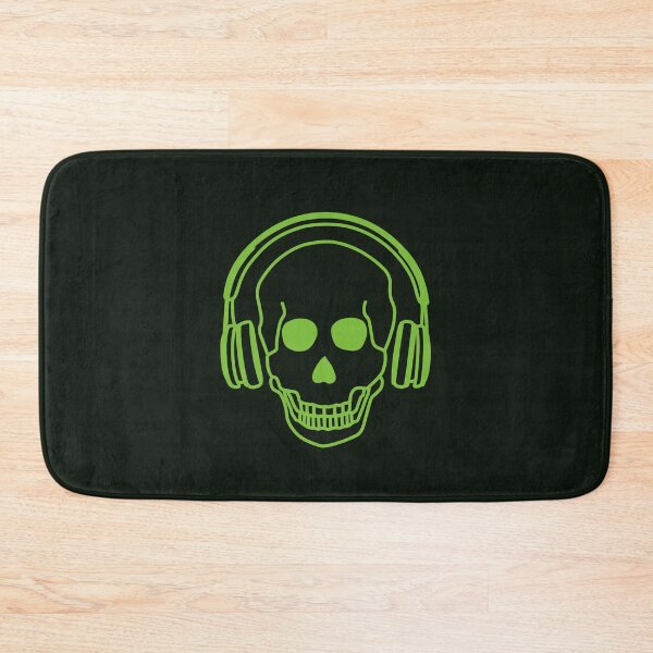 Item preview, Skull Listening to Music designed and sold by ElliesJourney.