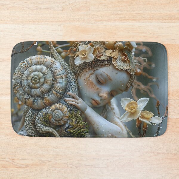 Item preview, Slumbering Nymph of the Spiraled Grove designed and sold by DriftwoodSpirit.