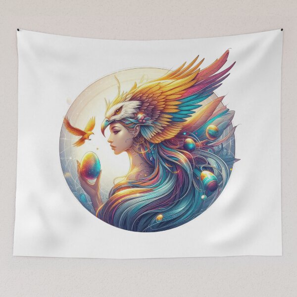 Item preview, harpy Fantasy Happy Easter animals mythical mythology designed and sold by Expressions-Sel.
