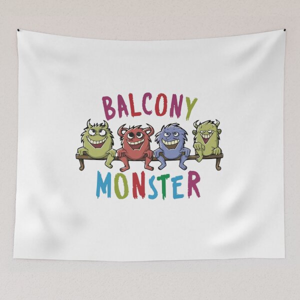 Item preview, Balcony Monster designed and sold by swiftbinaries.