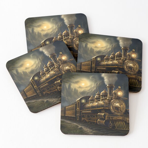 Item preview, Vintage Retro Time Machine Train: Steampunk Design designed and sold by Fantasy Masterpiece.