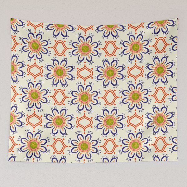 Item preview, Spanish Inspired Floral Mandala designed and sold by GraceMakes03.