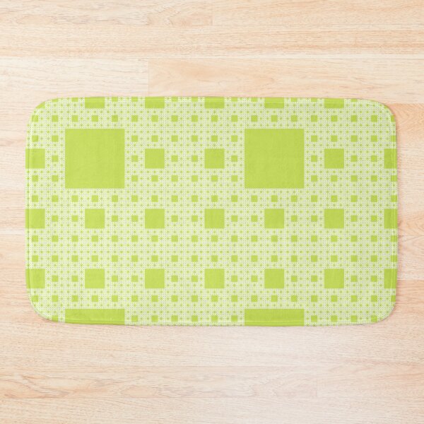 Item preview, sierpinski squares - white designed and sold by BrownWoodRobot.