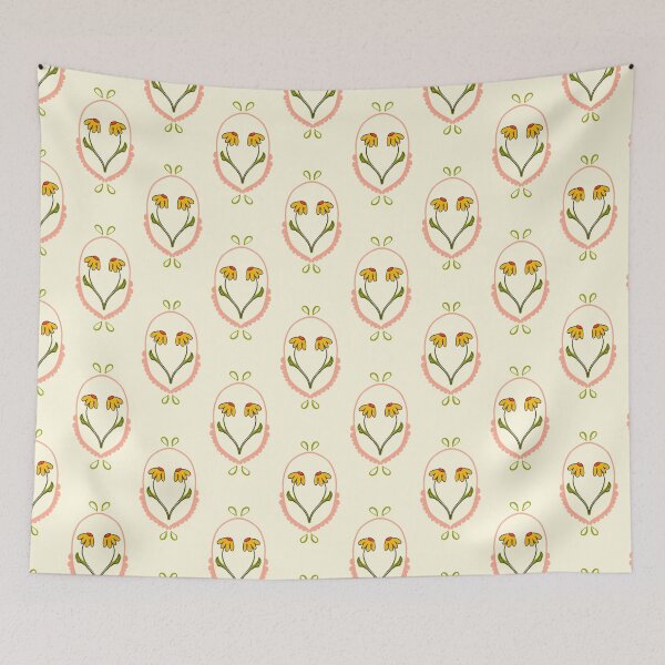 Item preview, Vintage Floral Frame Pattern designed and sold by GraceMakes03.