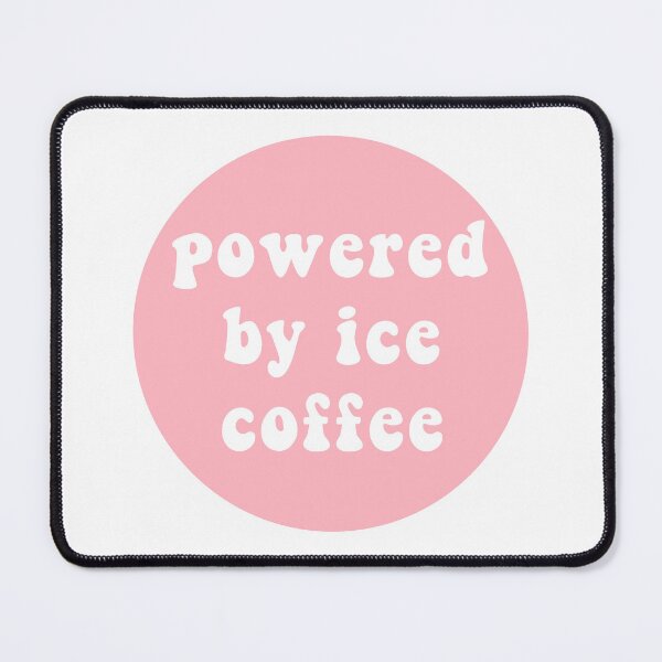 Item preview, powered by ice coffee  designed and sold by CharmStudio.