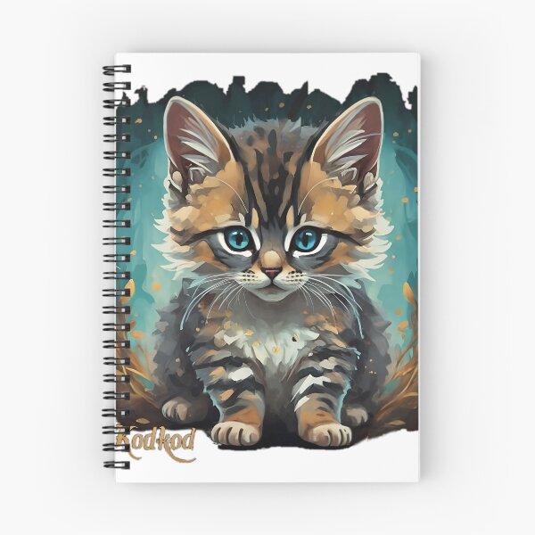 Artikelvorschau, Gemälde einer seltenen Wildkatze Kodkod entworfen und verkauft von PlanetMarker.