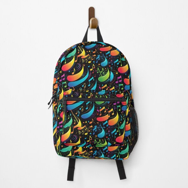 Item preview, Musical notes in fluorescent colors designed and sold by Artbellachi.