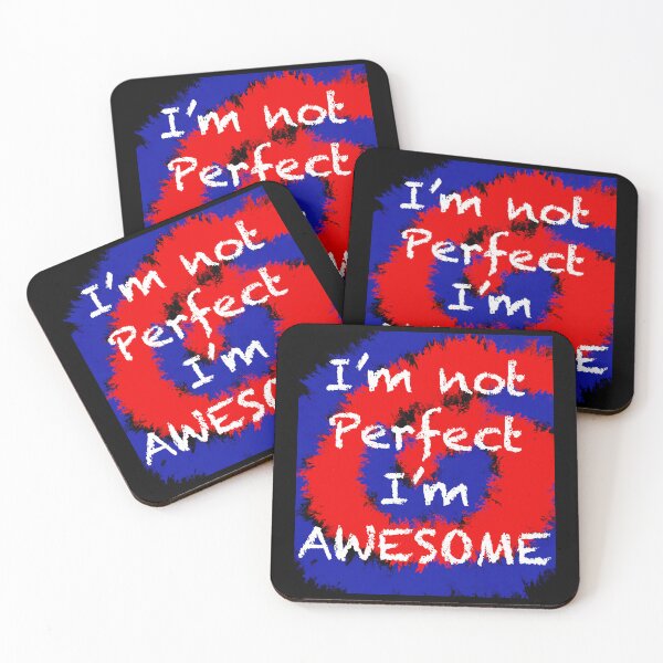 Item preview, I’m not perfect I’m awesome designed and sold by Flowersonstuff.