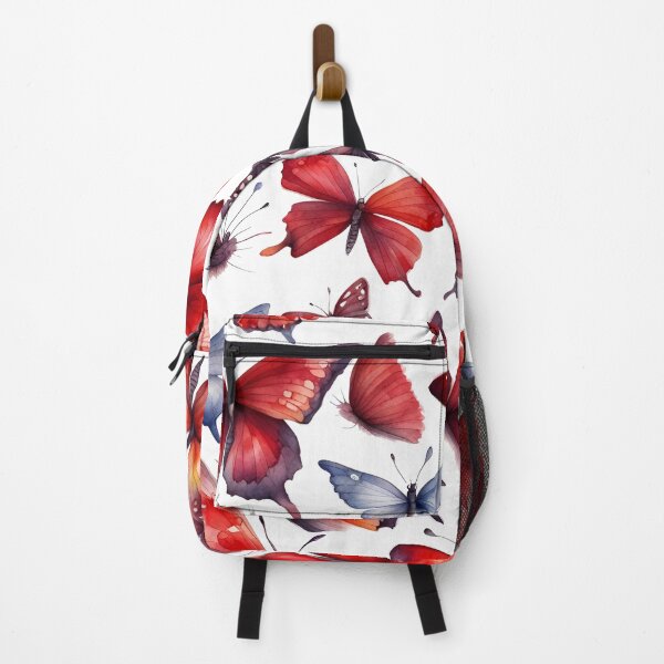 Item preview, Red Blue Butterflies Flight designed and sold by Manitarka.