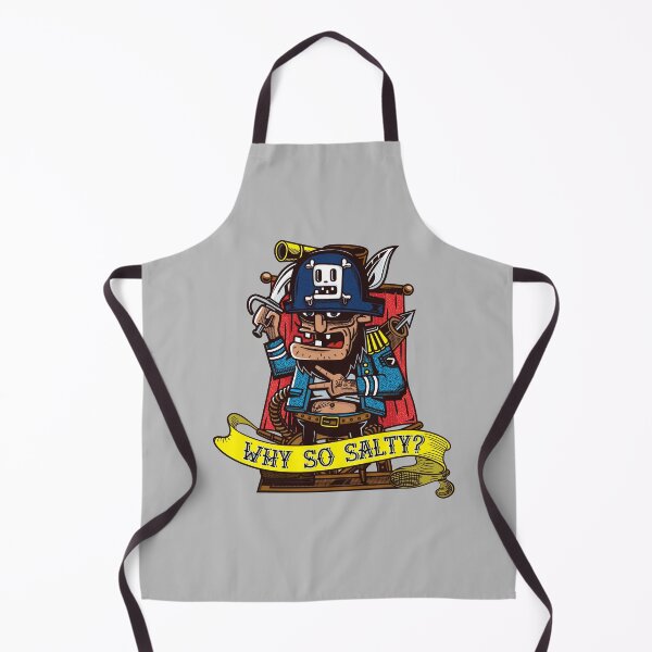 Item preview, Salty Sea Dog Pirate says "Why so salty?" designed and sold by messy-nessie.