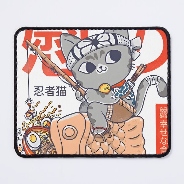 Item preview, japan fishing cat fish ramen designed and sold by Isa00j.