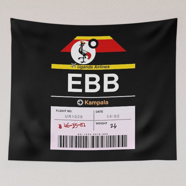 Item preview, Kampala Luggage Tag designed and sold by RabbitK.