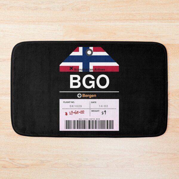 Item preview, Bergen Luggage Tag designed and sold by RabbitK.