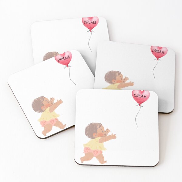 Item preview, Toddler chasing red dream balloon kidcore aesthetic  designed and sold by WindInMay.