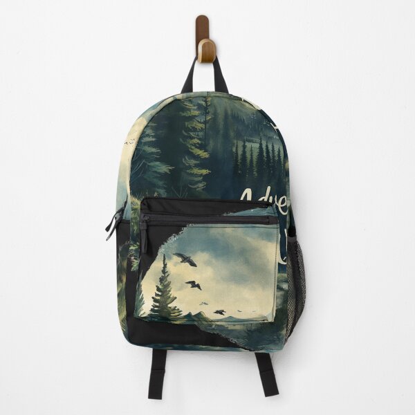 Item preview, Dreamy Journey: Hot Air Balloons and 'Adventure Awaits designed and sold by Ace Apparel Attire.