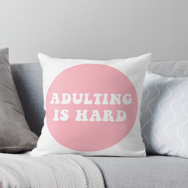 Item preview, Adulting Is Hard  designed and sold by CharmStudio.