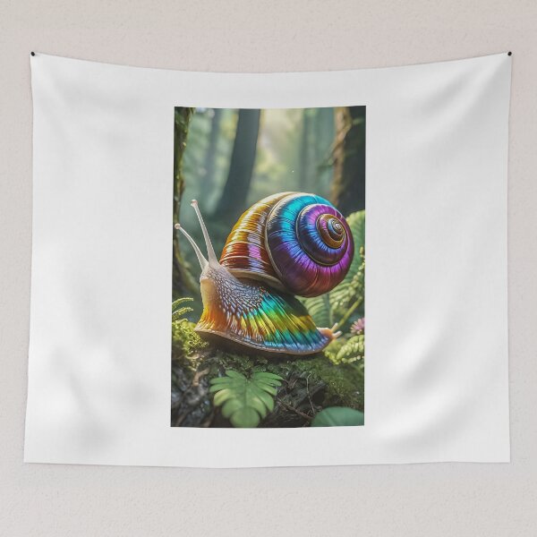 Item preview, Rainbow Snail designed and sold by BrankoTrpevski.