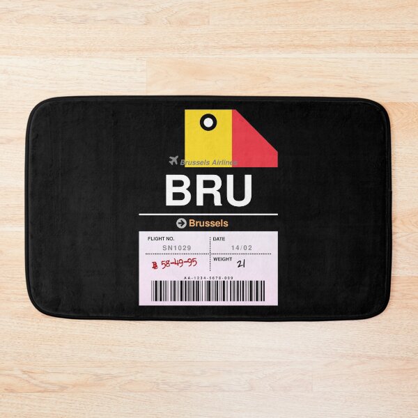 Item preview, Brussels Luggage Tag designed and sold by RabbitK.