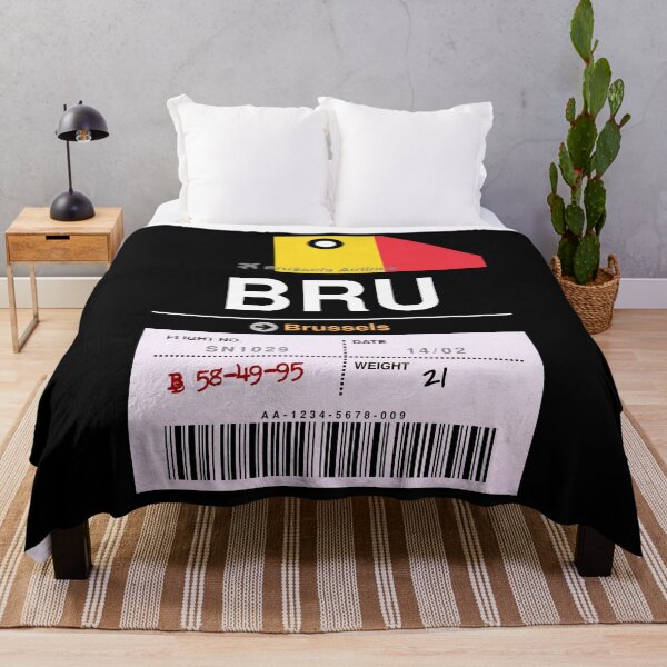 Item preview, Brussels Luggage Tag designed and sold by RabbitK.