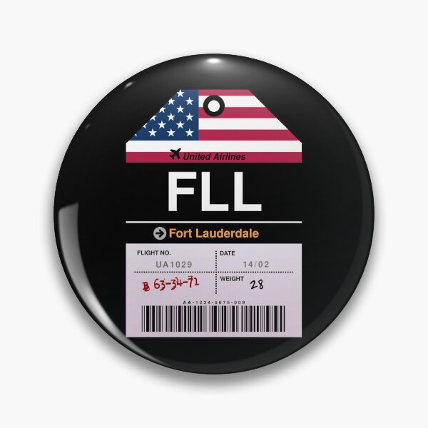 Item preview, Fort Lauderdale Luggage Tag designed and sold by RabbitK.