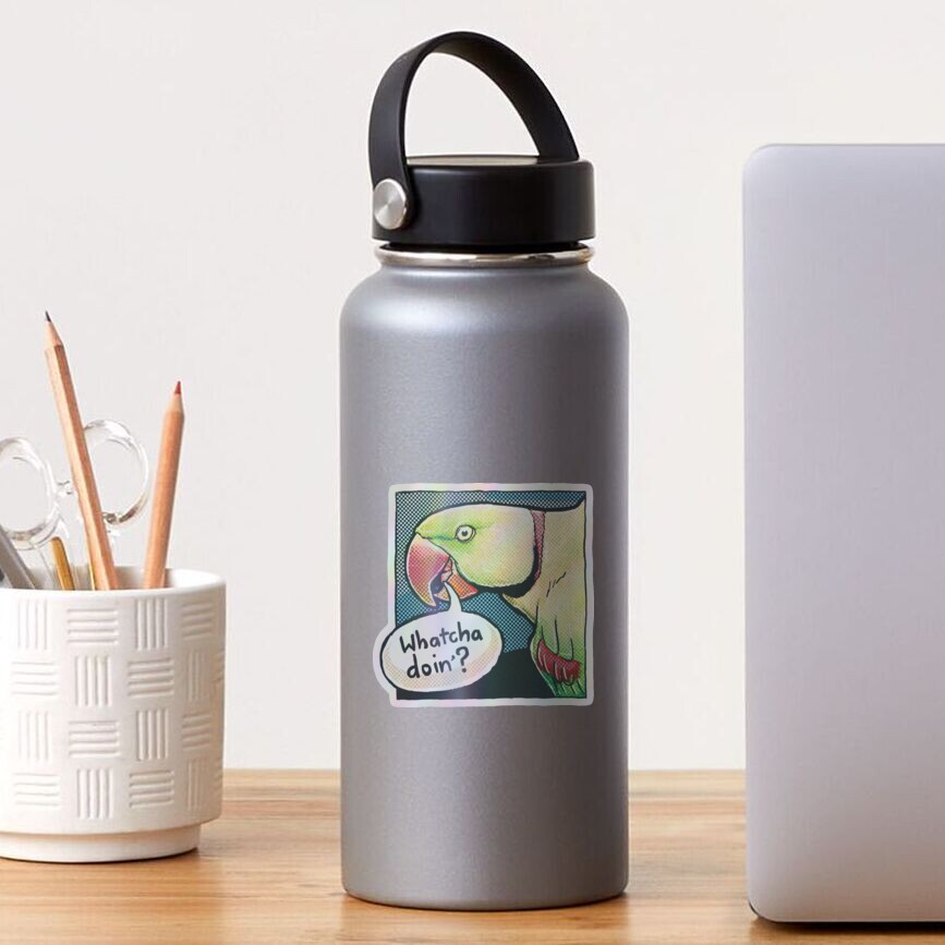 Item preview, Holographic Sticker designed and sold by MaratusFunk.