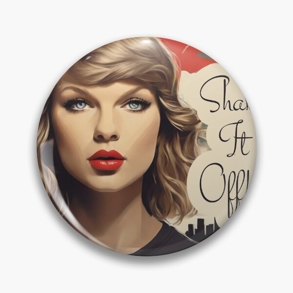 Item preview, Confident Vibes: Taylor Swift 'Shake It Off' Digital Face Art designed and sold by Shivadhiraj.