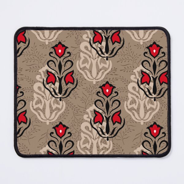 Item preview, Repeat Pattern design, showcasing elegant flowers, antique wallpaper design designed and sold by Daksh28.