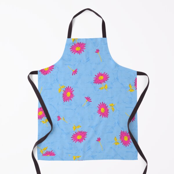 Item preview, flowers with pink pattern on pastel blue background, wallpaper, ornamental designed and sold by Daksh28.