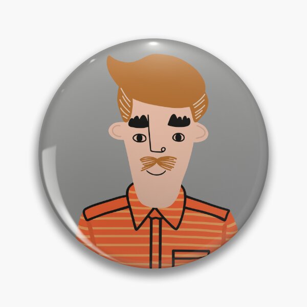 Item preview, Mister Moustache designed and sold by ByCornelia.